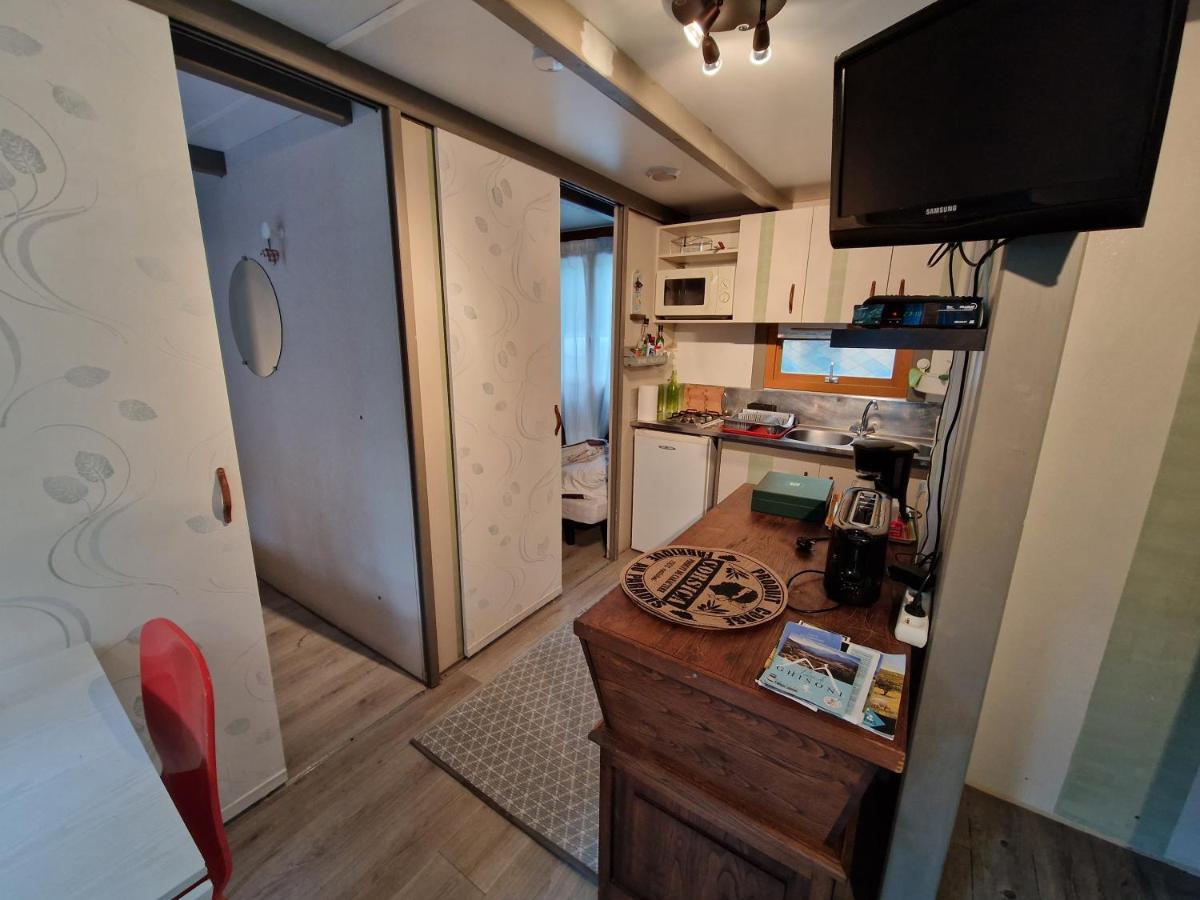 Ghisoni Chalet De Caralba Piscineヴィラ エクステリア 写真